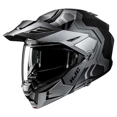 HJC i80 Velly MC-5SF Adventure Helmet - Black/Grey