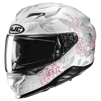 HJC F71 Eliz MC-8 Full Face Helmet - Silver/Pink