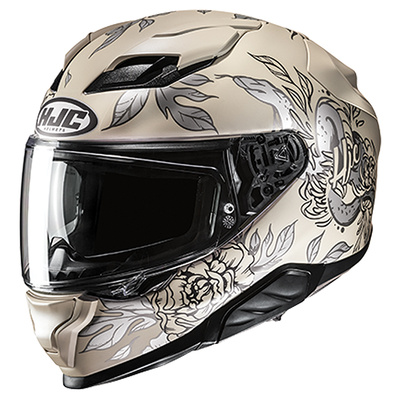 HJC F71 Eliz MC-9SF Full Face Helmet - Gold/Grey