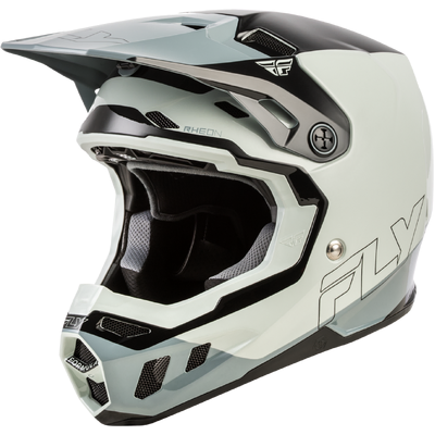 Fly Racing 2026 Youth Formula CC Glide MX Helmet - Grey/Light Grey/Black