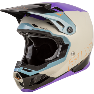 Fly Racing 2026 Youth Formula CC Glide MX Helmet - Purple/Stone/Black