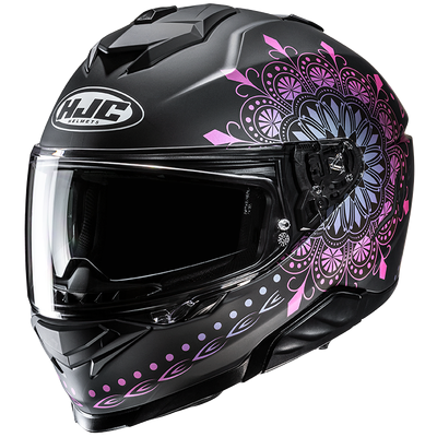 HJC I71 Niel Full Face Helmet - MC-28SF - Black/Pink/Purple