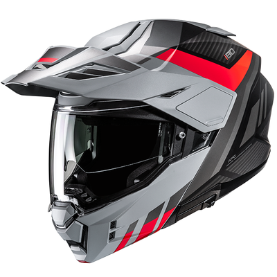 HJC i80 Imes Full Face Helmet - MC-1SF - Grey/Black/Red