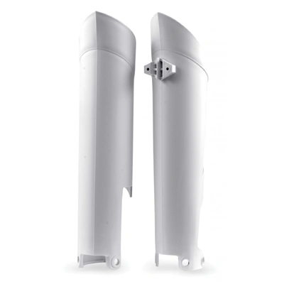 Acerbis Fork Covers Ktm Sx Sxf Exc Excf 08-15 - White