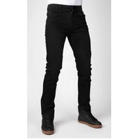 Bull-It Mens Slim Tactical Onyx Long Black Jeans