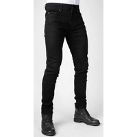 Bull-It Mens Straight Tactical Onyx Extra Long Black Jeans
