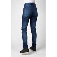 Bull-It Ladies Straight Tactical Horizon Regular Blue Jeans