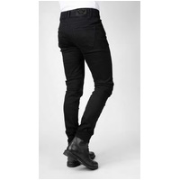 Bull-It Mens Straight Covert Evo Regular Black Jeans