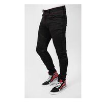 Bull-it ONI Limited Edition Black Skinny Short Jeans