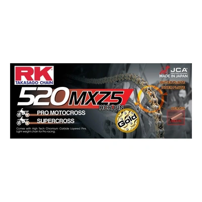 RK CHAIN GB520MXZ4-120L - Gold