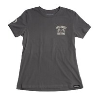 Fasthouse 68 Trick Womens Tee - Ashphalt