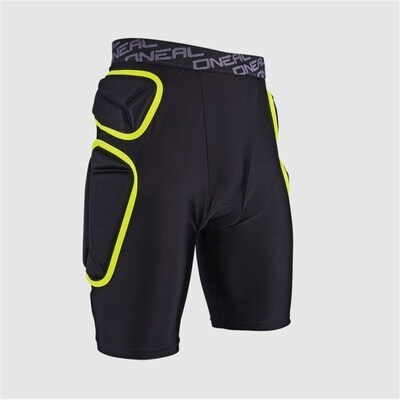 Oneal Trail Lime Black Armoured Shorts