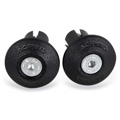 Acerbis Motocross Bar Ends - Black