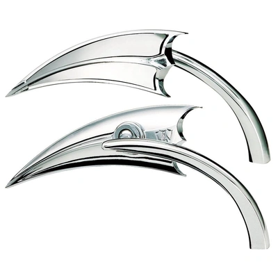 Arlen Ness Chrome Scoop Micro-Mirrors