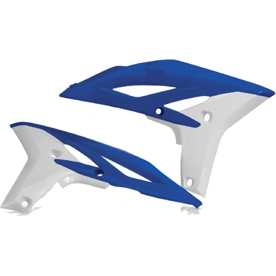 Acerbis Radiator Shrouds Yzf 250 10-13 Wrf 450 12-15 Whi - Blue