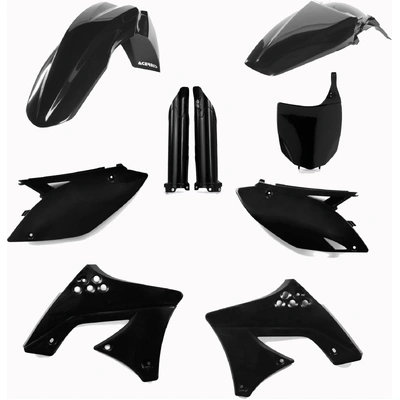 Acerbis Plastic Kit Kawasaki Kxf 250 09-12 Black
