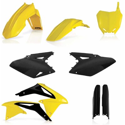 ACERBIS PLASTIC KIT SUZUKI RMZ 450 08-17 ORIGINAL 17