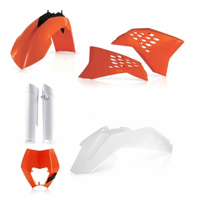 Acerbis Plastic Kit Ktm Exc Excf 08-11 Original 11