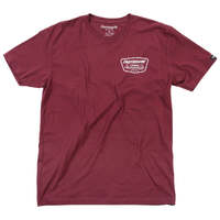 Fasthouse Crest Tee - Maroon
