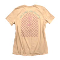 Fasthouse Womens Vision Tee - Sand