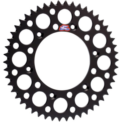 Renthal Rear Sprocket Mx Ultralight Grooved Blk 48T