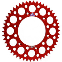 Renthal Ultralight Sprocket - Rear - Red - 49T - Honda CR/CRF/XR