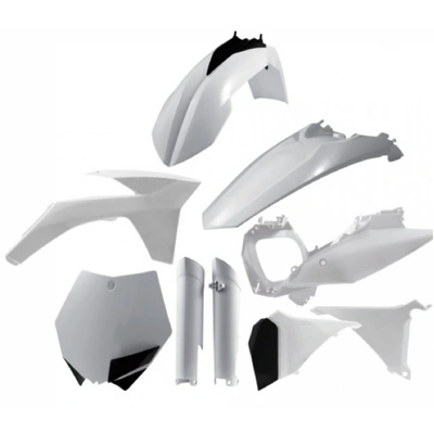 Acerbis Plastic Kit Ktm Sx 2012 Sxf 11-12 White