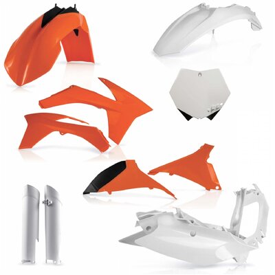 Acerbis Plastic Kit Ktm Sx 2012 Sxf 11-12 Original 12