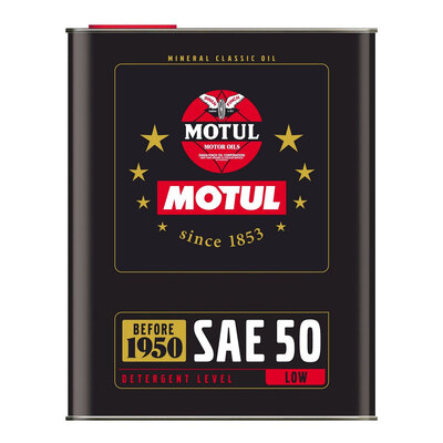Motul Classic SAE50 4 Stroke Oil 2 Litre