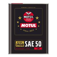 Motul Classic SAE50 4 Stroke Oil 2 Litre