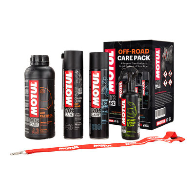 Motul Off Road Motorcycle Care Pack