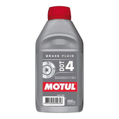 Motul Dot3 & 4 Brake Fluid - 500ml