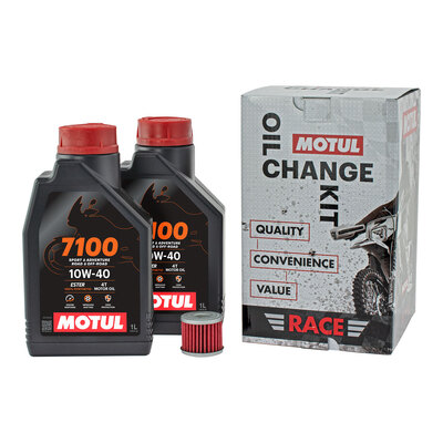 Motul Race Oil Change Kit - Kawasaki Kx250F 04-24 Kx450F 16-24