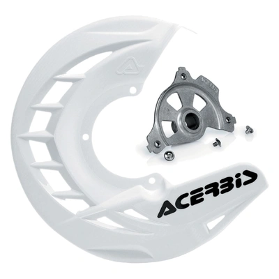 ACERBIS X-BRAKE DISC COVER & MOUNT WHITE HONDA CR CRF 00-26