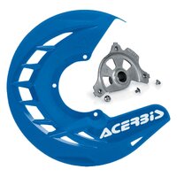 Acerbis X-Brake Disc Cover & Mount - Yamaha YZF 14-24 - BLUE - Blue