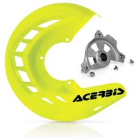 Acerbis X-Brake Disc Cover & Mount - Yamaha YZF 14-24 - Fluro Yellow