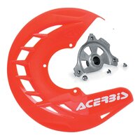 Acerbis X-Brake Disc Cover & Mount - Honda CR CRF 00-24 - Red