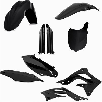 ACERBIS PLASTIC KIT KAWASAKI KXF 450 13-15 BLACK