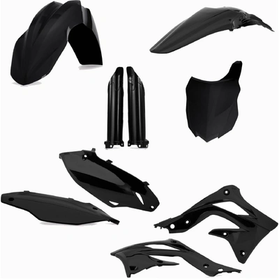 Acerbis Plastic Kit Kawasaki Kxf 450 13-15 Black
