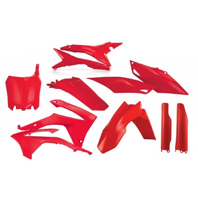 ACERBIS PLASTIC KIT HONDA CRF 250 14-17 450 13-16 RED