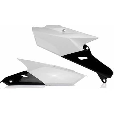 Acerbis Side Panels Yamaha Yzf 250 14-18 450 14-17 White