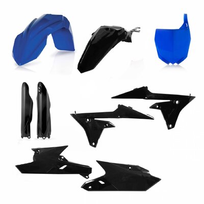 Acerbis Plastic Kit Yamaha Yzf 250 14-18 450 14-17 - Blue/Black