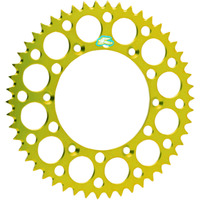 Renthal 54T Ultralight Grooved Rear Sprocket - Gold