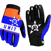 Unit Scope Gloves - Blue/Red