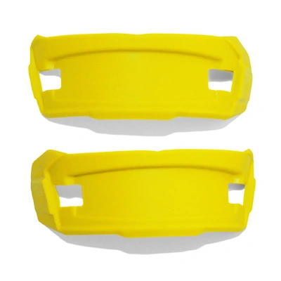 Cycra Stadium Plate Fork Protector Pads Yellow