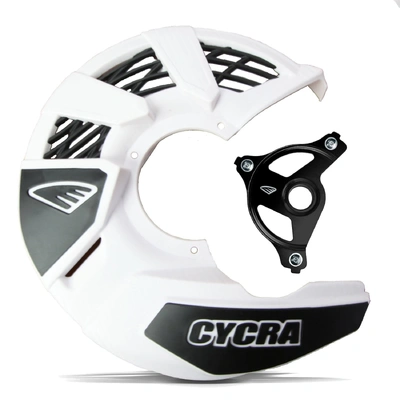 Cycra Disc Cover & Mount White Sx Sxf 15-26 Exc Excf 16-26