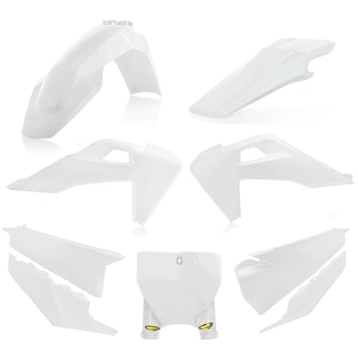 Cycra Plastic Kit Husqvarna Tc Fc 19-22 White