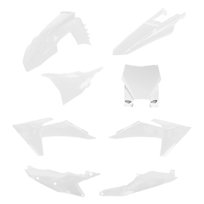 Cycra Plastic Kit Ktm Sx Sxf 23-24 White