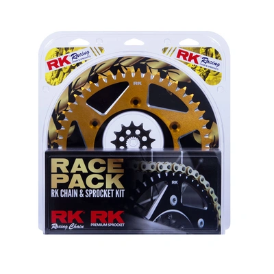 RK Chain & Sprocket Pro Kit for RM-Z250 '13-19 - Gold/Gold - 13T/50T
