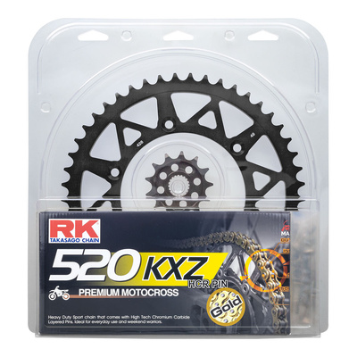 RK Lite Chain & Sprocket Kit Black 13/50 - KTM 150 SX - 2009-2020